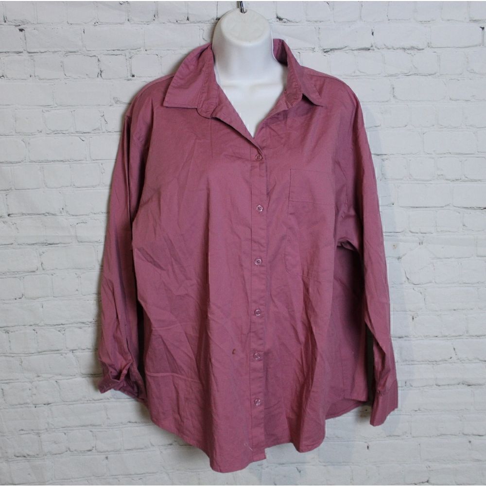 Women's Button Down Shirt Medium